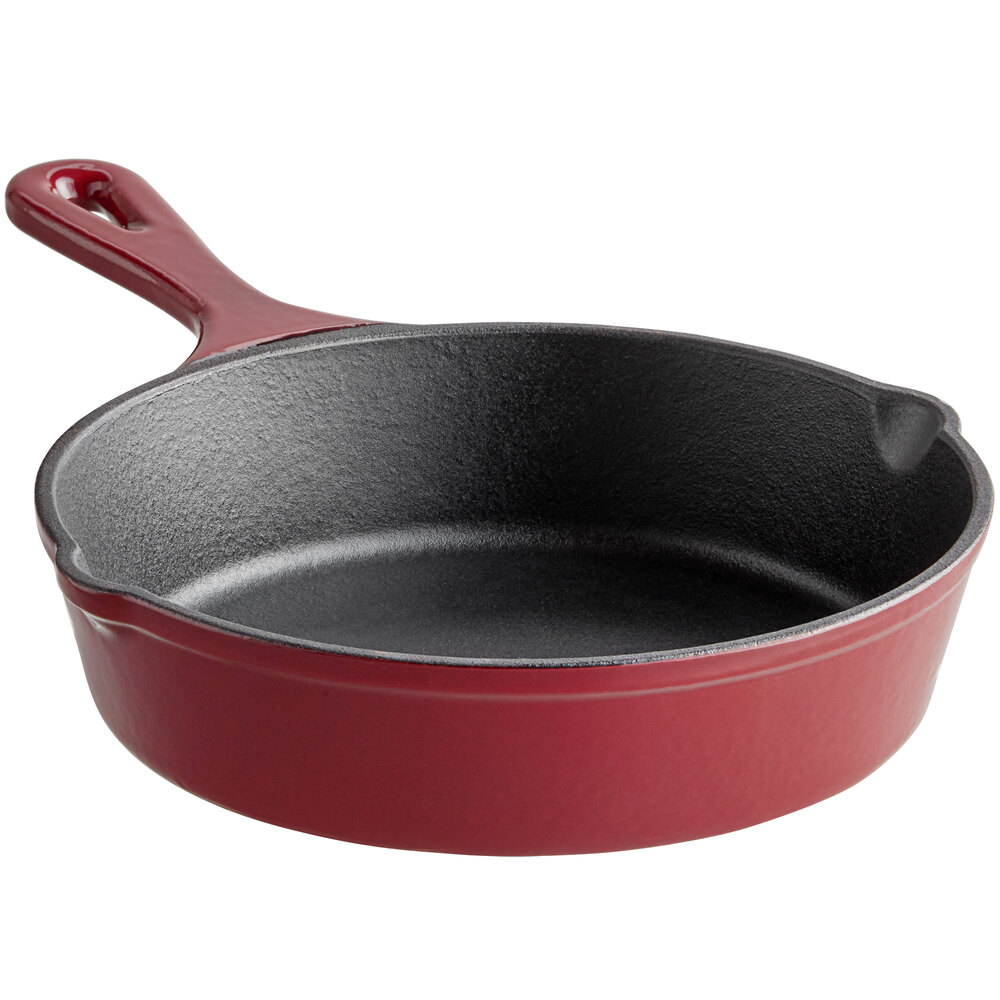 Valor 8" Merlot Enameled Cast Iron Skillet