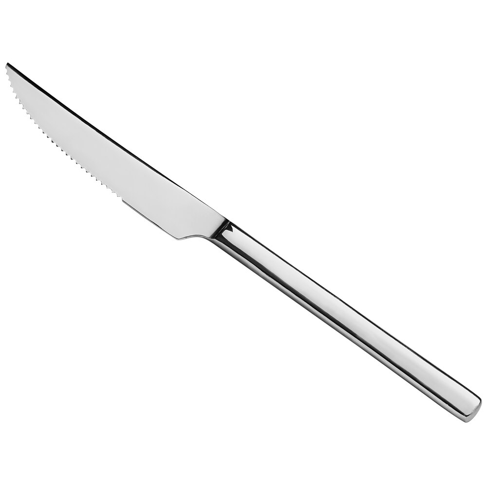 Acopa Skyscraper 9" Stainless Steel Extra Heavy Weight Steak Knife - 12/Case