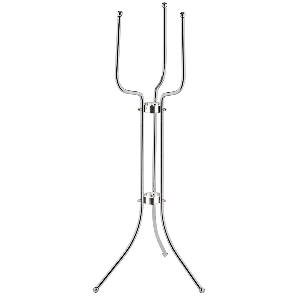 Tablecraft 30" Stainless Steel Wine / Champagne Bucket Stand 5288