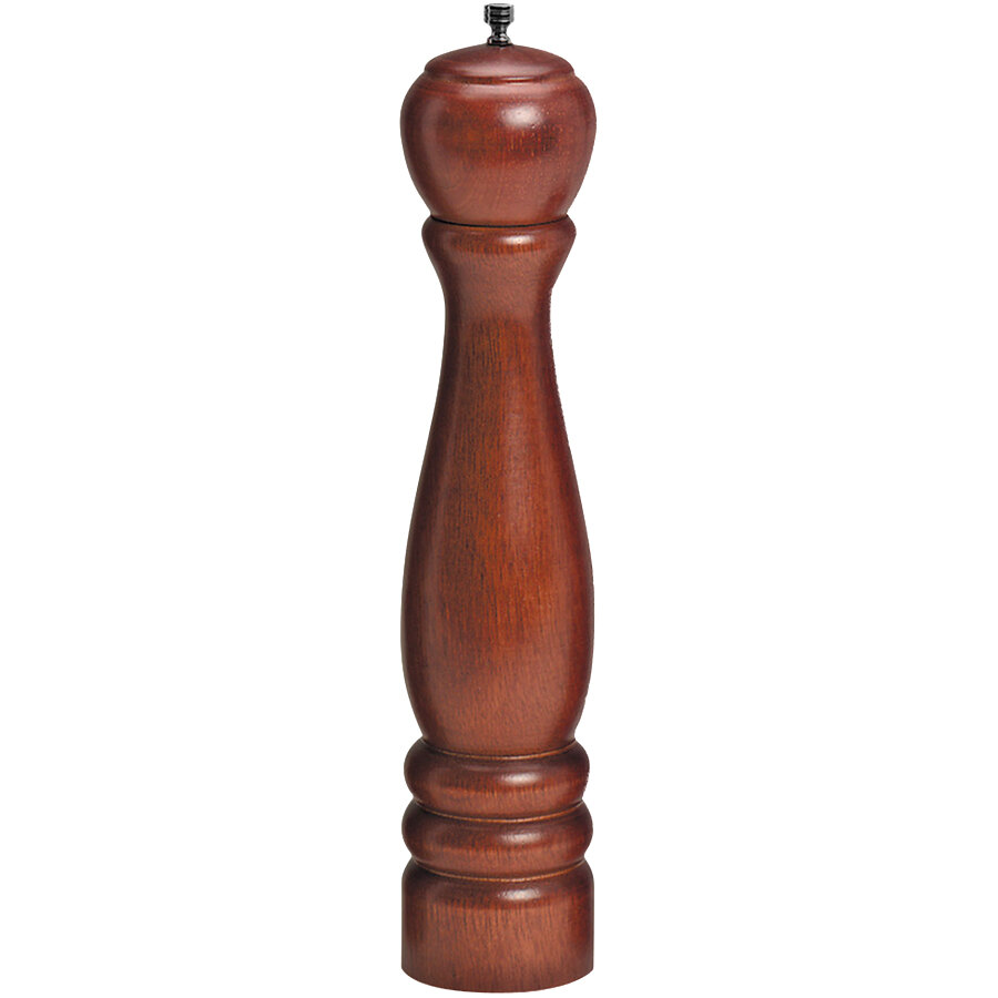 American Metalcraft 18" Mahogany Finish Pepper Mill