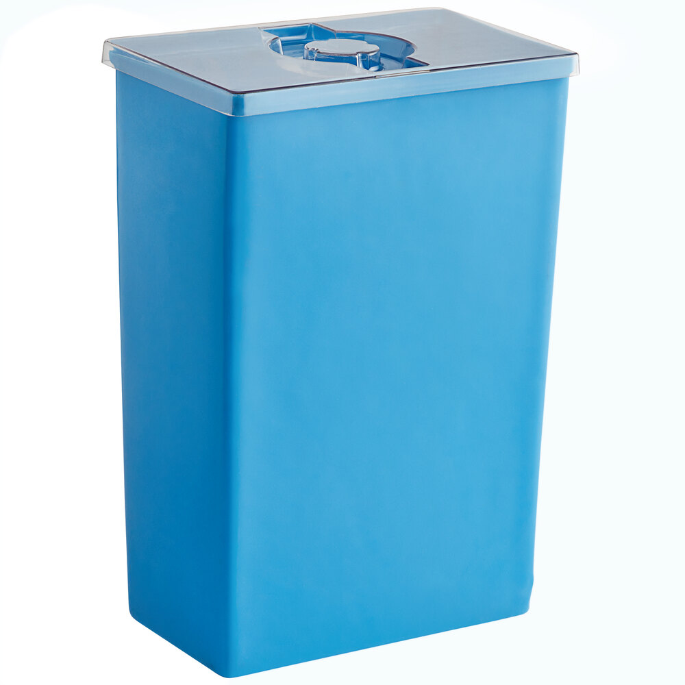 Channel 10 Gallon / 160 Cup Blue Ingredient Bin 123B-BLUE