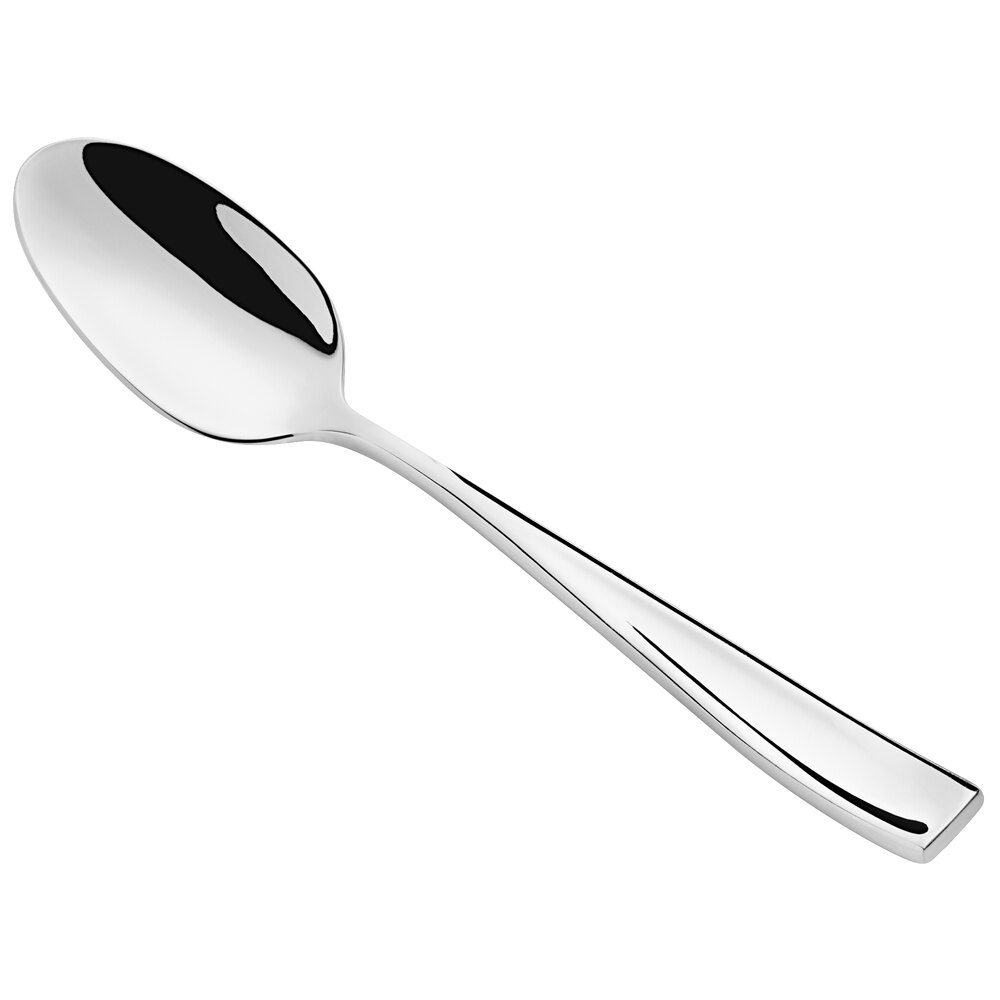 Acopa Monte Bianco 6 5/16" 18/8 Stainless Steel Extra Heavy Weight Teaspoon - 12/Case