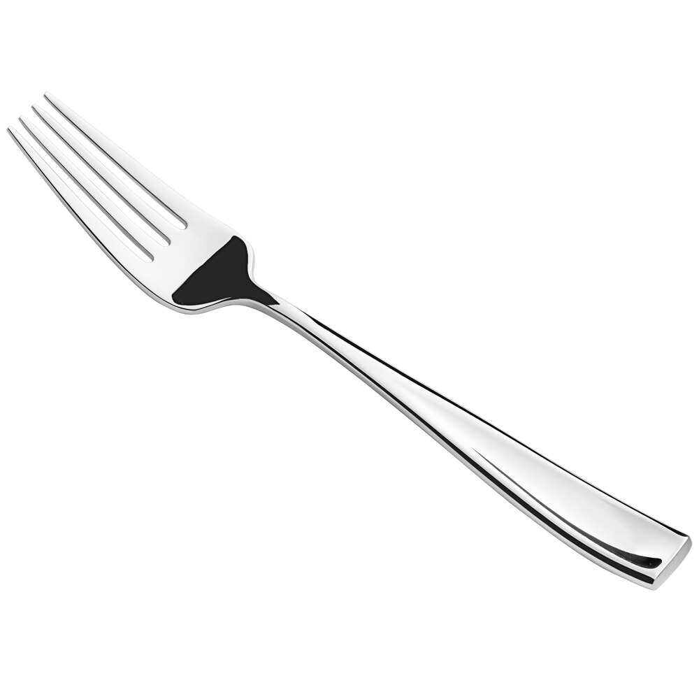 Acopa Monte Bianco 7 1/8" 18/8 Stainless Steel Extra Heavy Weight Salad / Dessert Fork - 12/Case
