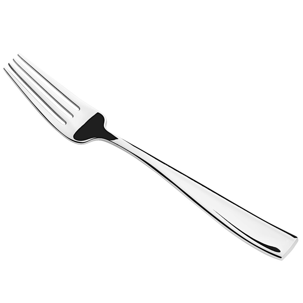 Acopa Monte Bianco 8 1/8" 18/8 Stainless Steel Extra Heavy Weight Dinner Fork - 12/Case