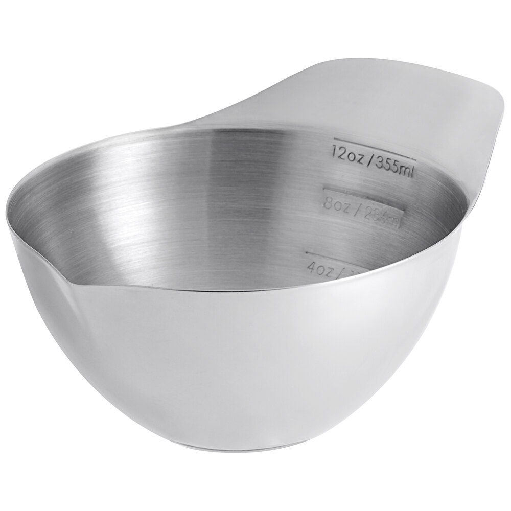 Vollrath 46658 12 oz. Stainless Steel Transfer Bowl