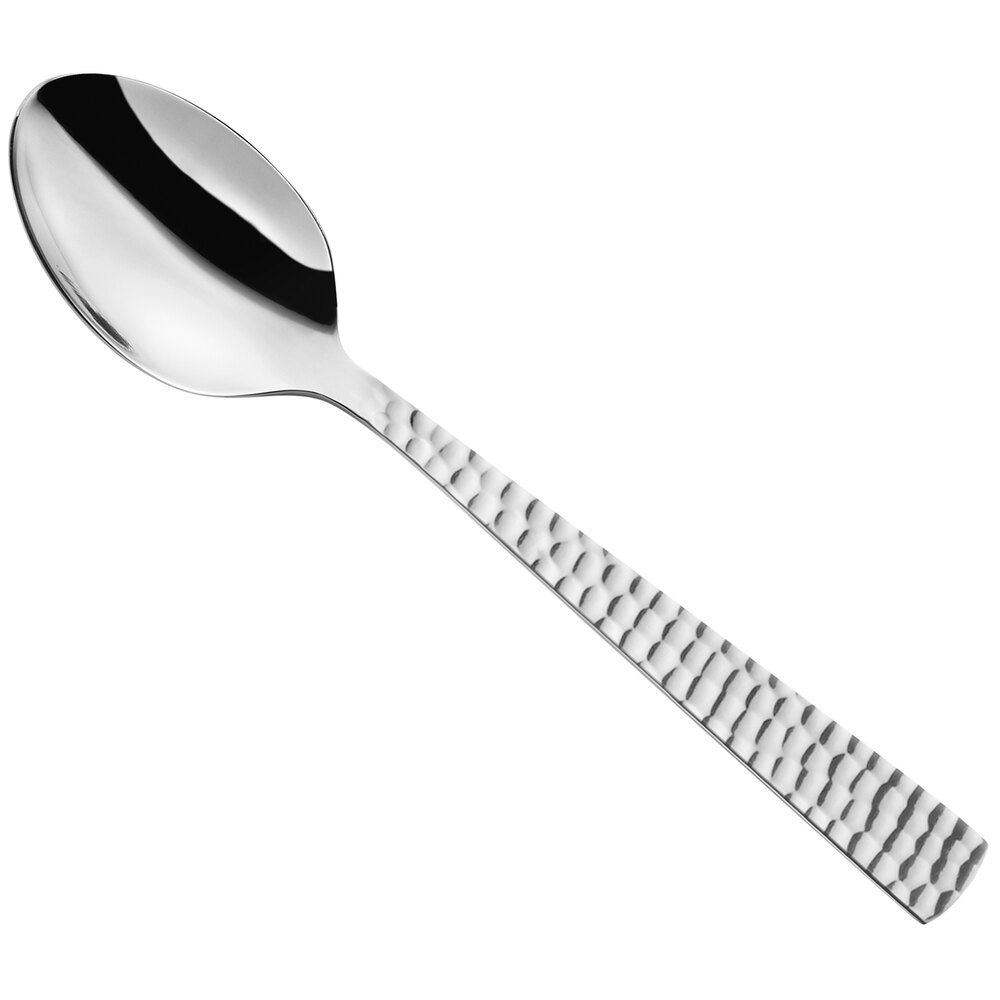 Amefa Felicity 6 1/2" 18/0 Stainless Steel Heavy Weight Large Teaspoon - 12/Case