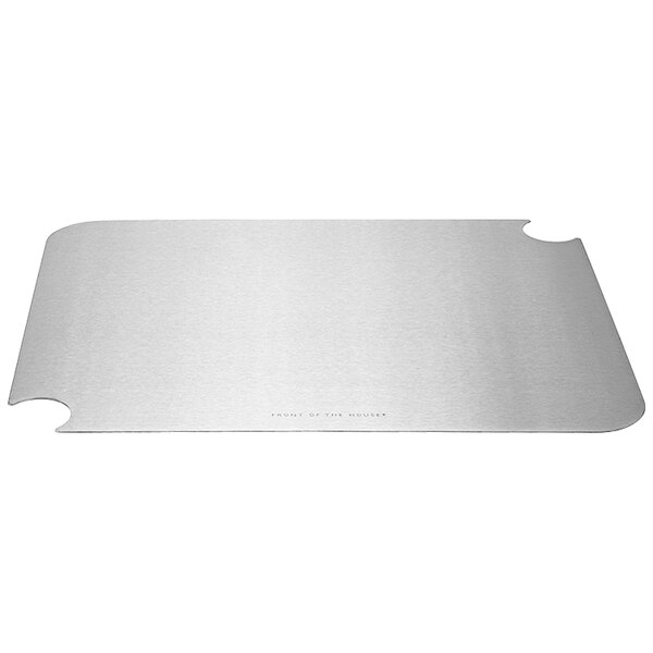 Front of the House 11 1/2" x 9" Stainless Steel Cooling Cover - 2/Case
