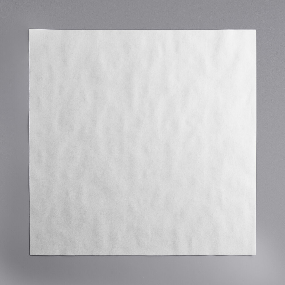 Choice 30" x 30" 40 lb. White Butcher Paper Table Cover - 300/Case