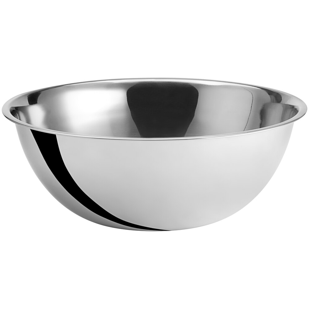 Choice 16 Qt. Standard Stainless Steel Mixing Bowl