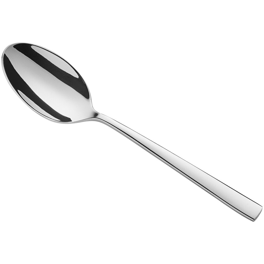 Acopa Penn Square 6 1/8" 18/0 Stainless Steel Heavy Weight Teaspoon - 12/Case