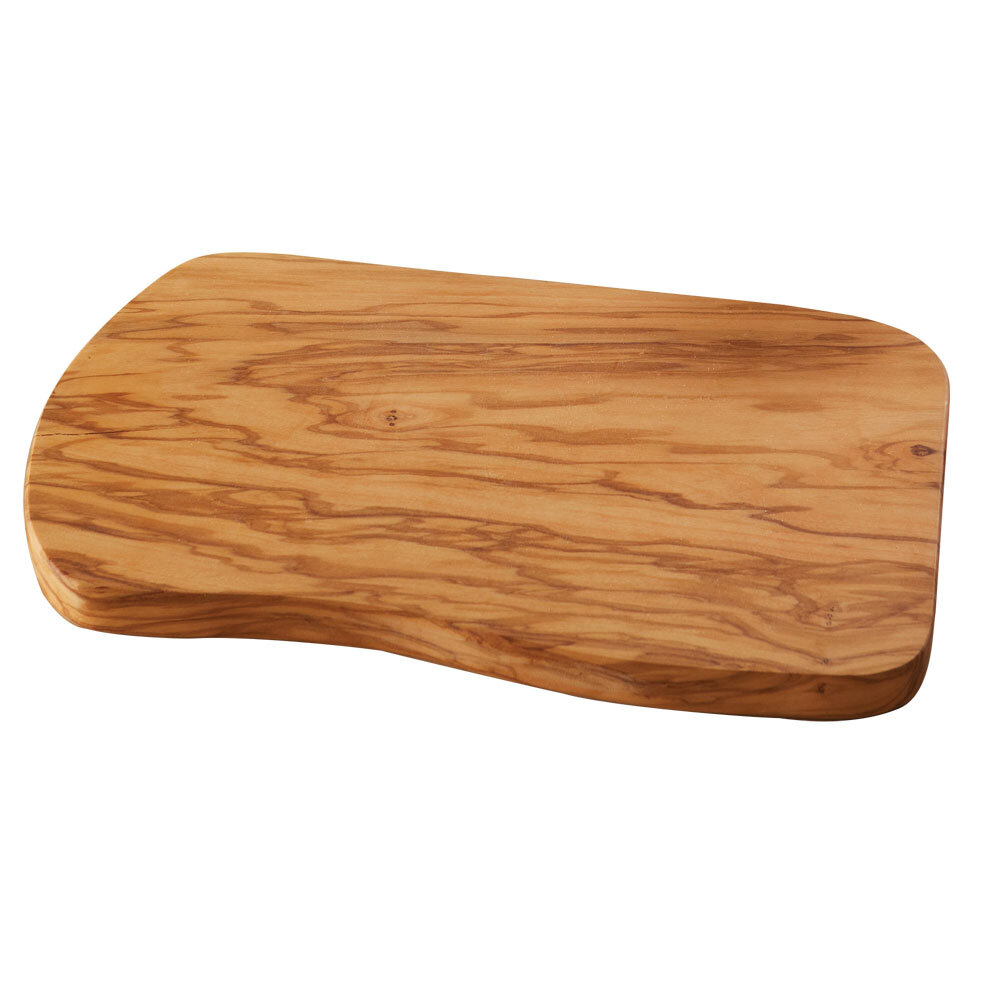 American Metalcraft OWB107 10" x 7" Olive Wood Entree Board