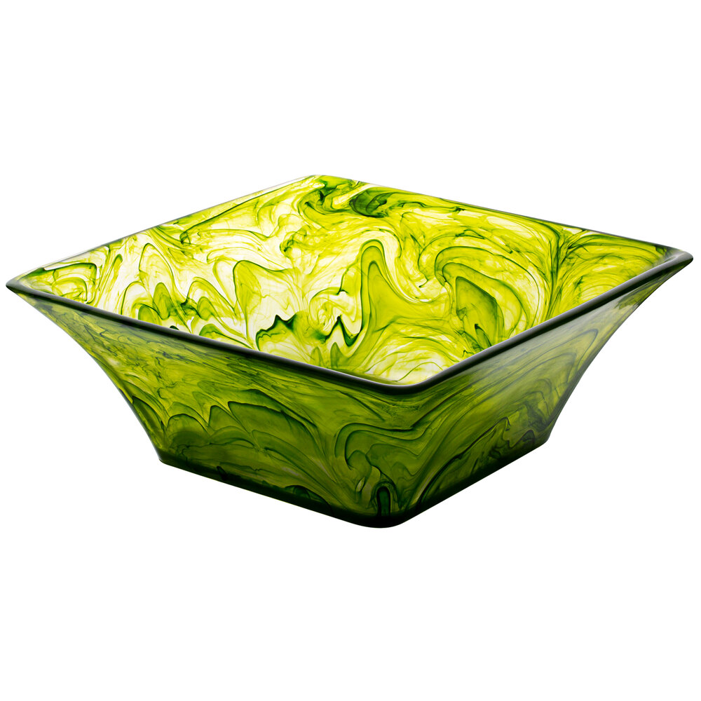 Bon Chef 12 1/4" Square Eden Resin Bowl