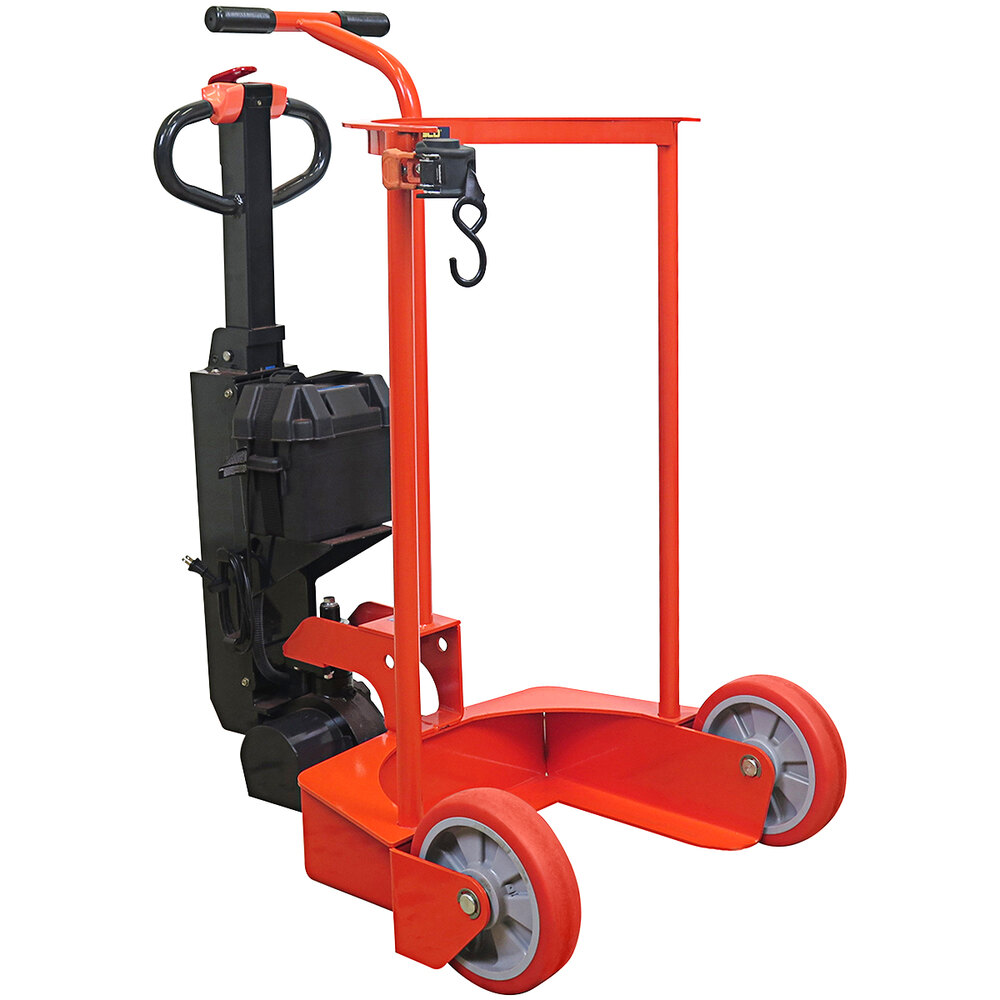 Wesco Industrial Products 1,000 lb. Large Liquid Gas Cylinder Cart and Power Drive 210131-PD