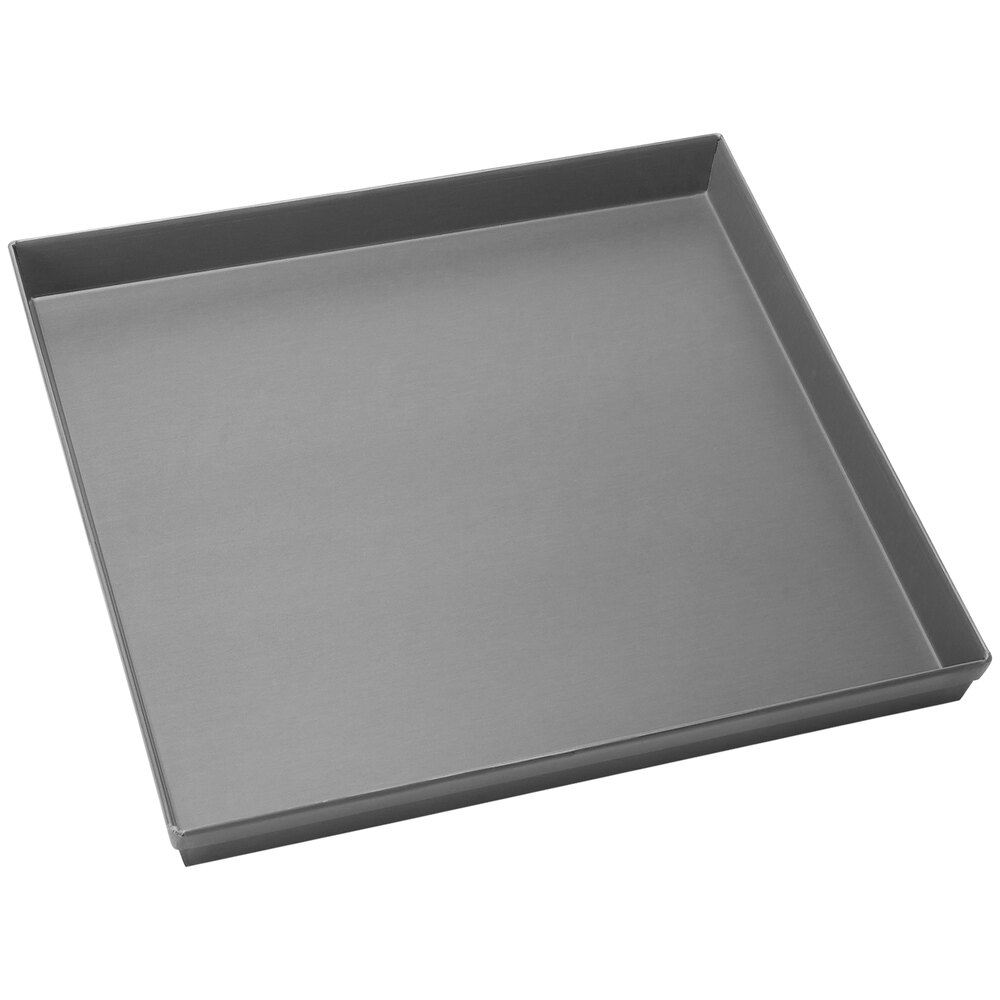 American Metalcraft 14" x 14" Hard Coat Aluminum Square Sicilian-Style Pizza Pan HCSS14