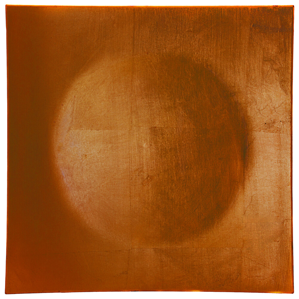 10 Strawberry Street LACPR-12SQ 12" Lacquer Square Copper Charger Plate - 12/Pack