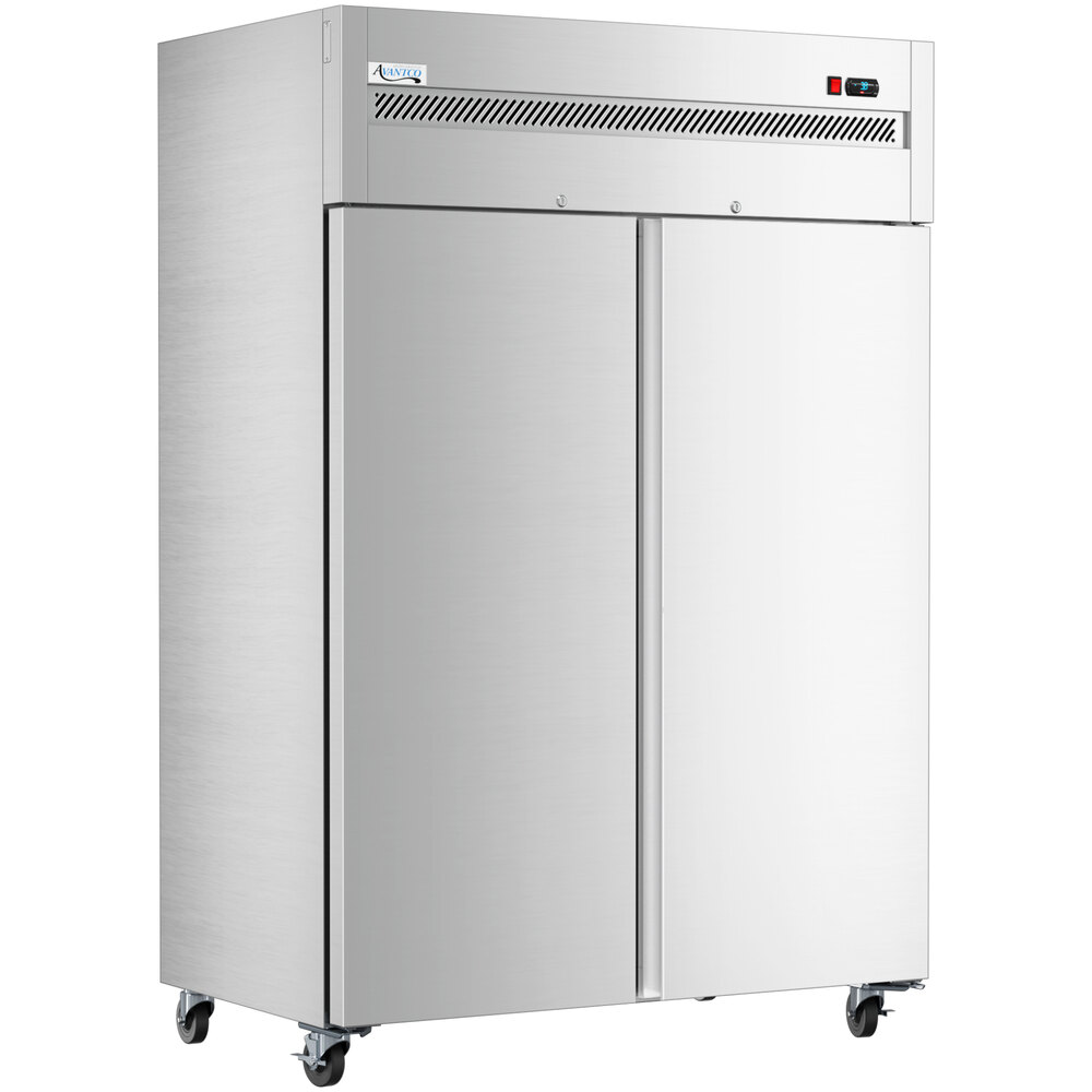 Avantco Z2-F-WMS 54" VersaHub WiFi-Enabled Solid Door Stainless Steel Reach-In Freezer