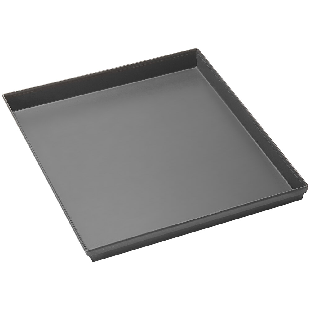 American Metalcraft 12" x 12" Hard Coat Aluminum Square Sicilian-Style Pizza Pan HCSS12
