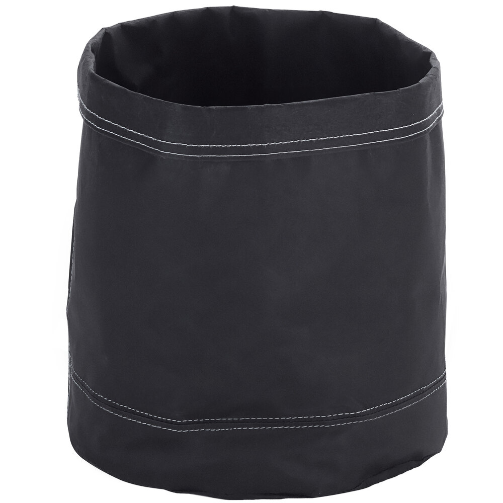 American Metalcraft 9" Round Black Kraft Bread Basket