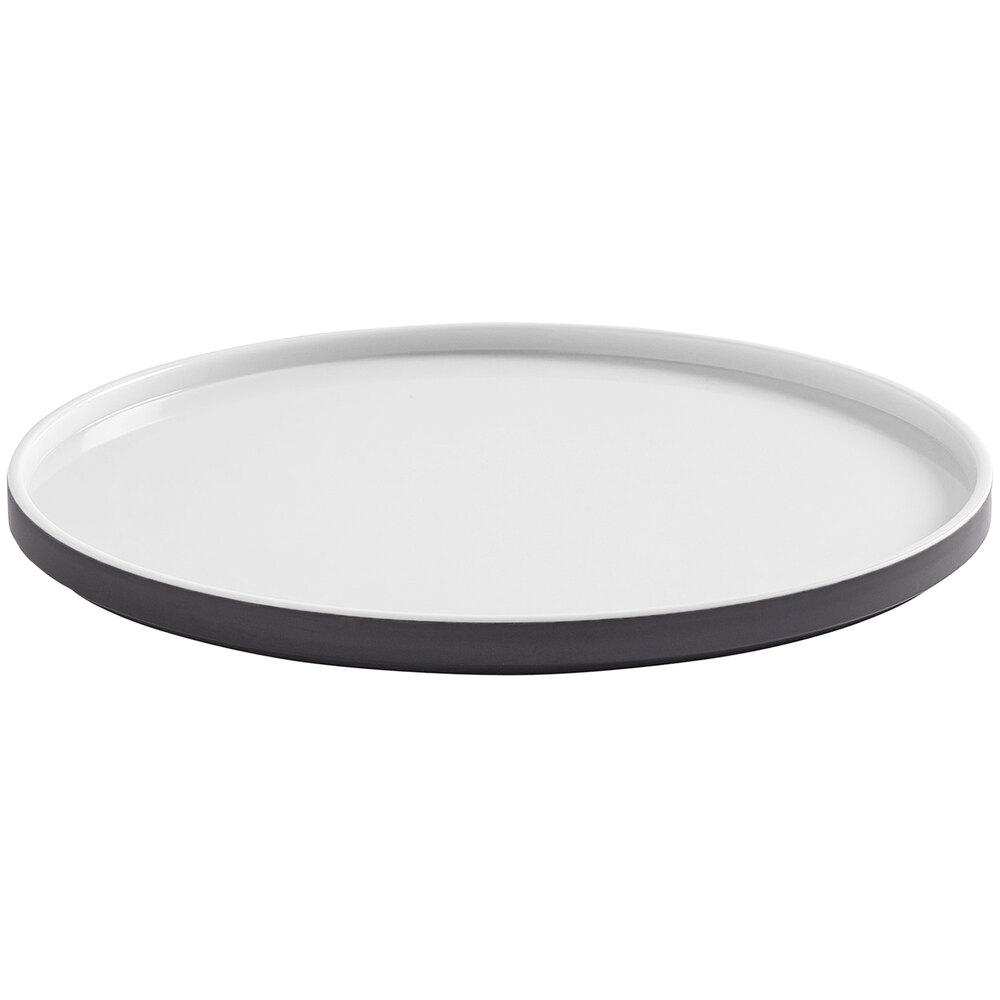 American Metalcraft Unity 9" Melamine Graphite Plate
