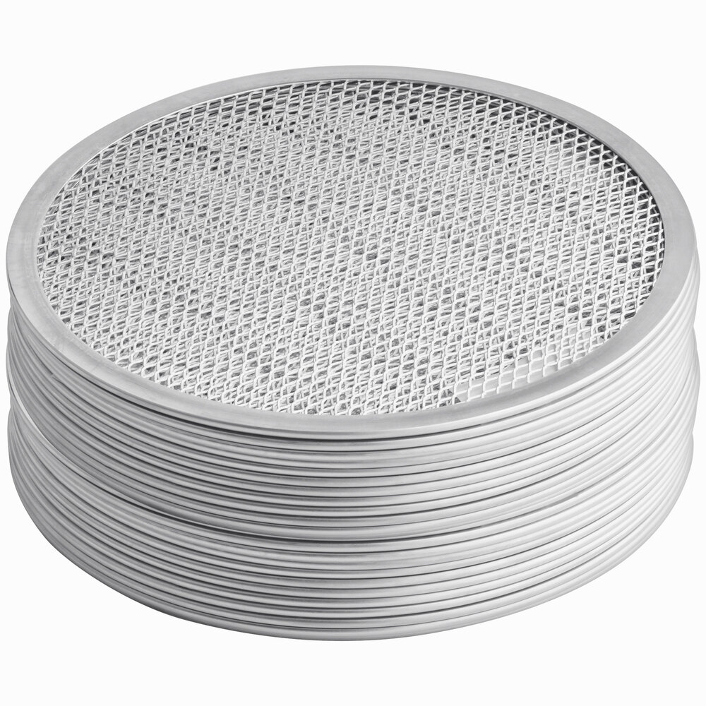 Choice Bulk 10" Aluminum Pizza Screen - 24/Case