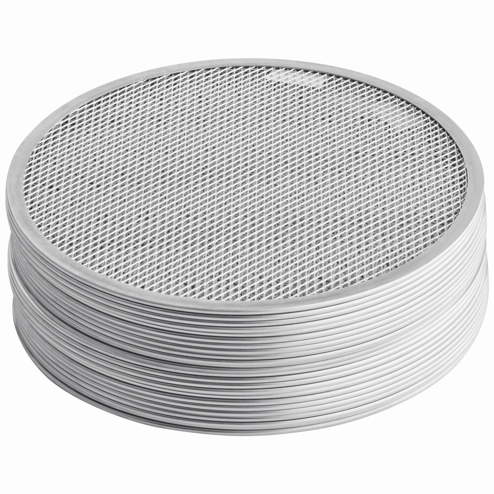 Choice Bulk 12" Aluminum Pizza Screen - 24/Case