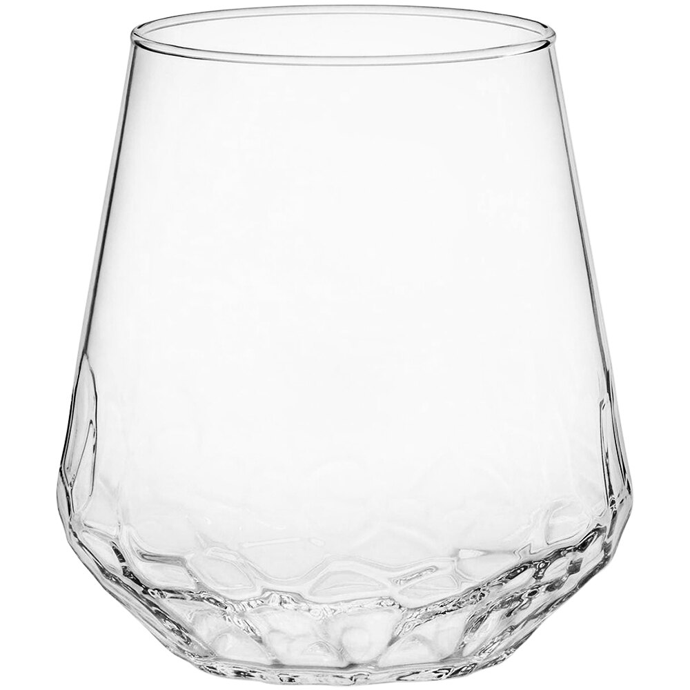 Libbey 17.75 oz. Bujarda Hammered Stemless Wine Glass - 12/Case