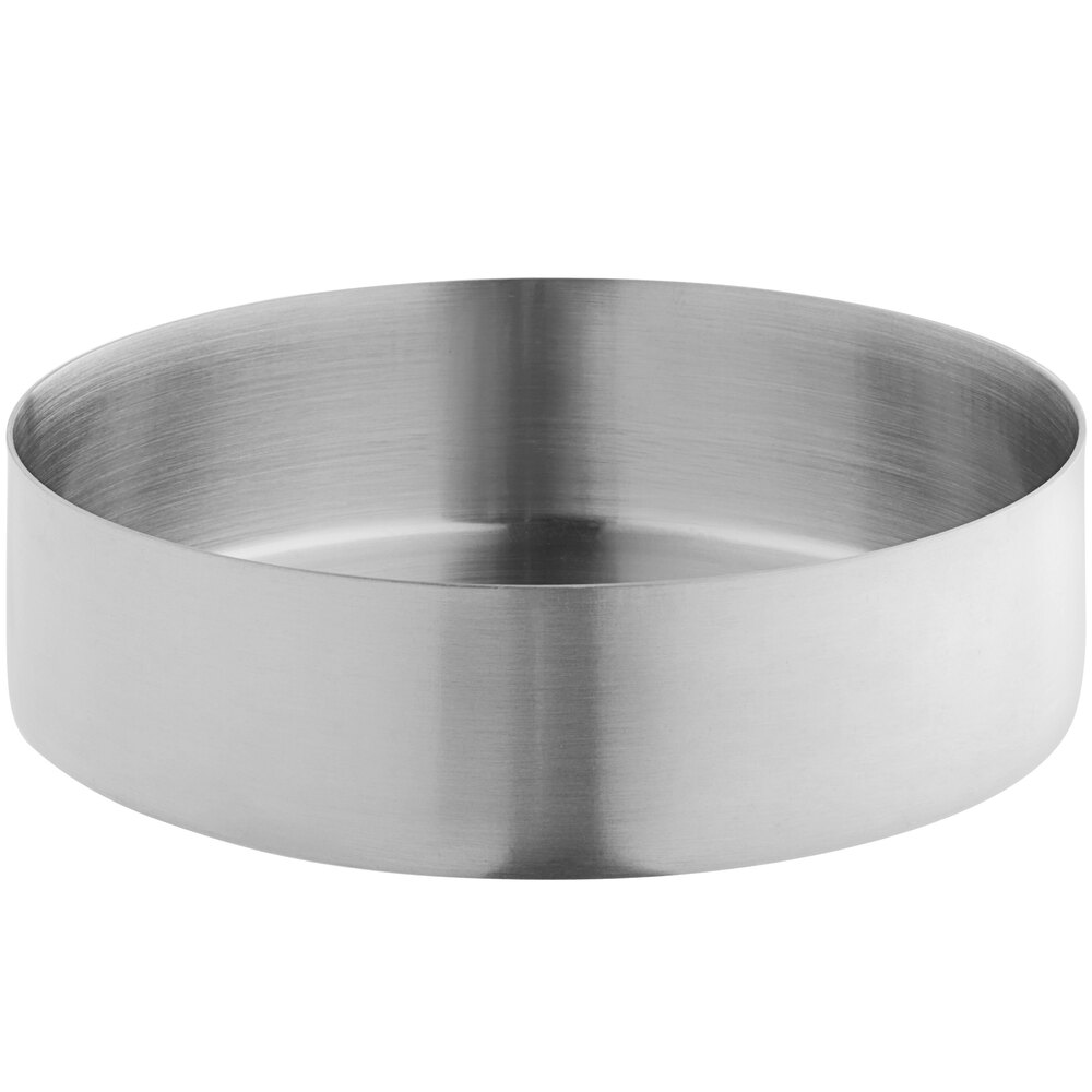 American Metalcraft SMB5 15 oz. Brushed Stainless Steel Round Bowl