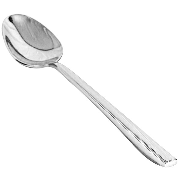 Front of the House Liam 9 1/2" 18/10 Stainless Steel Extra Heavy Weight Dinner / Dessert Spoon - 12/Case