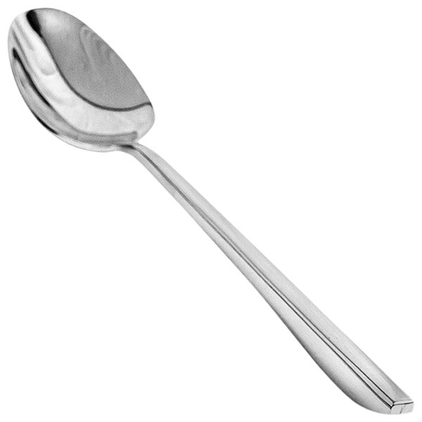 Front of the House Liam 7 1/4" 18/10 Stainless Steel Extra Heavy Weight Teaspoon - 12/Case