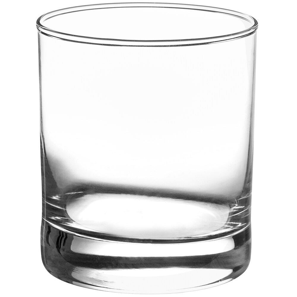 Acopa Straight Up 10 oz. Rocks Glass - Sample