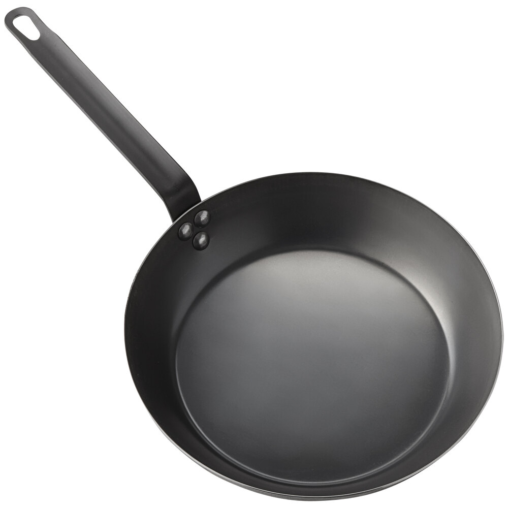American Metalcraft 12" Black Carbon Steel Fry Pan BSFP12