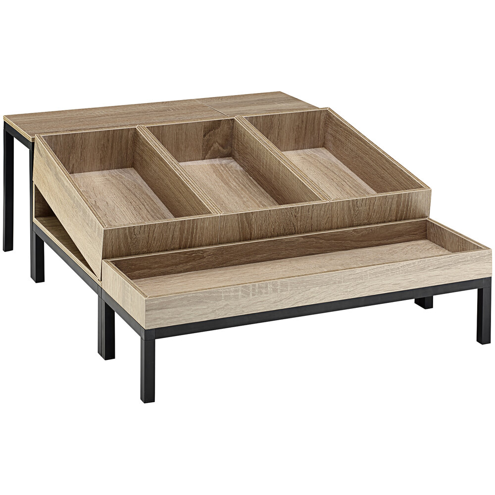 Abert Revolution 27 1/2" x 20 5/8" x 8 7/8" Riser Set with Divided Tray by Arc Cardinal