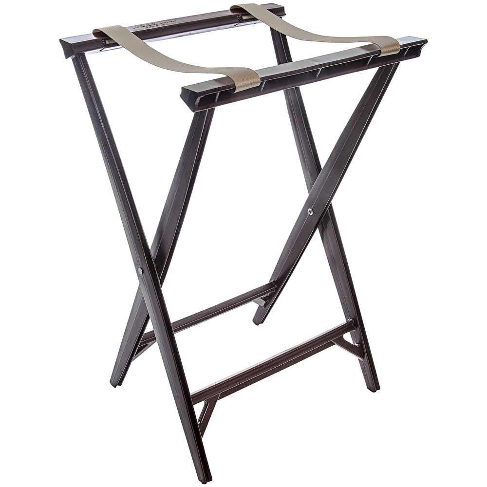 Carlisle 30 1/2" Plastic Walnut Tray Stand C3630W11