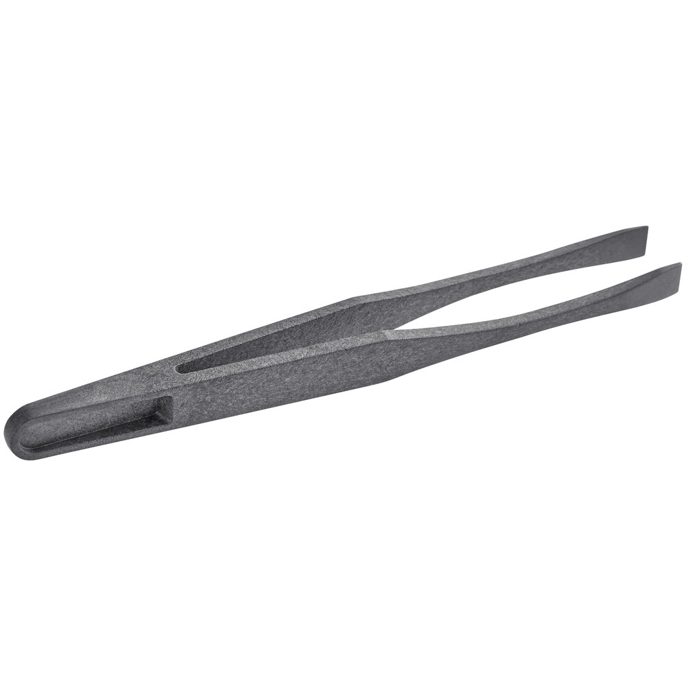4 5/8" Non-Static Carbon Plastic Precision / Plating Tweezers