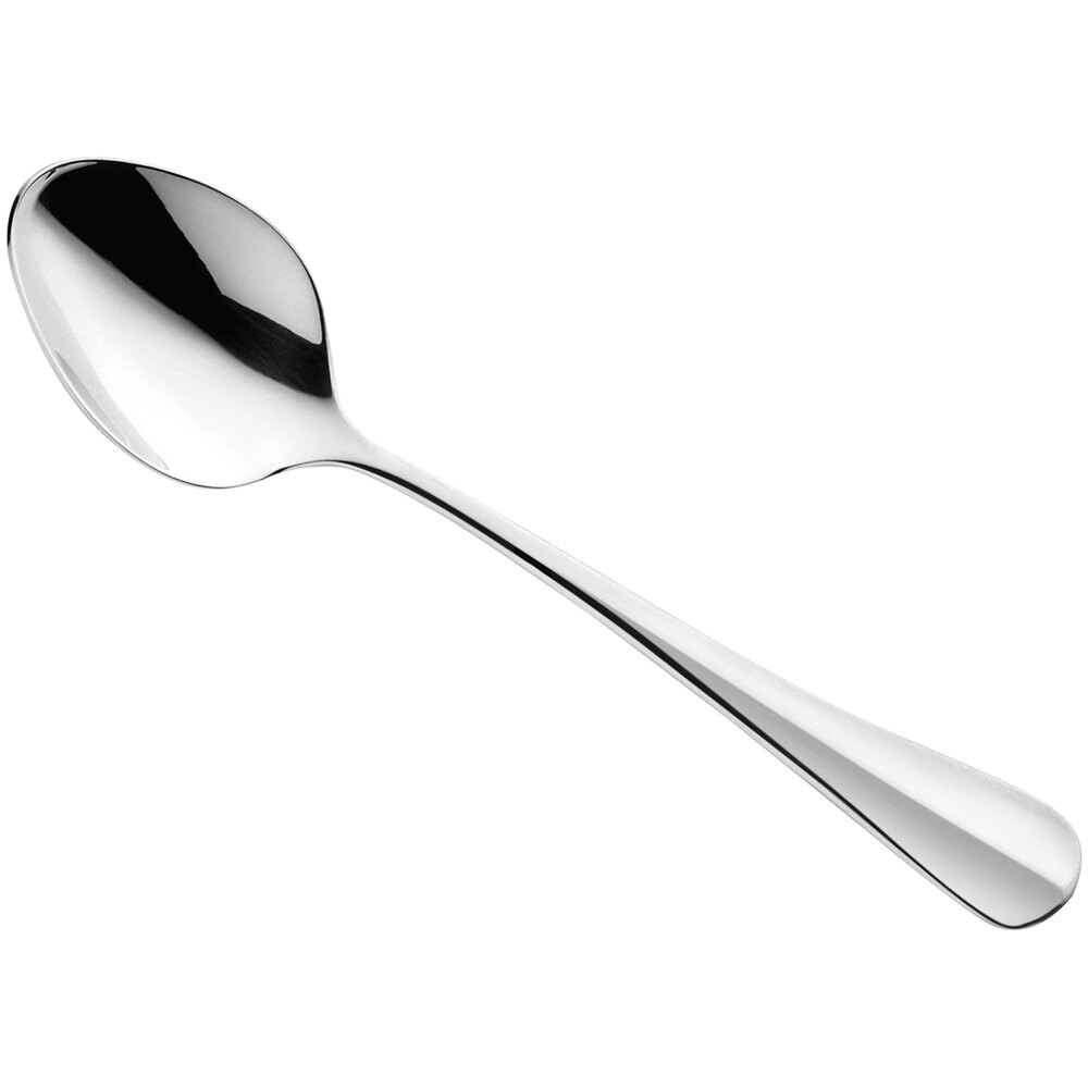 Amefa Baguette 5 7/16" 18/10 Stainless Steel Extra Heavy Weight Teaspoon - 12/Case