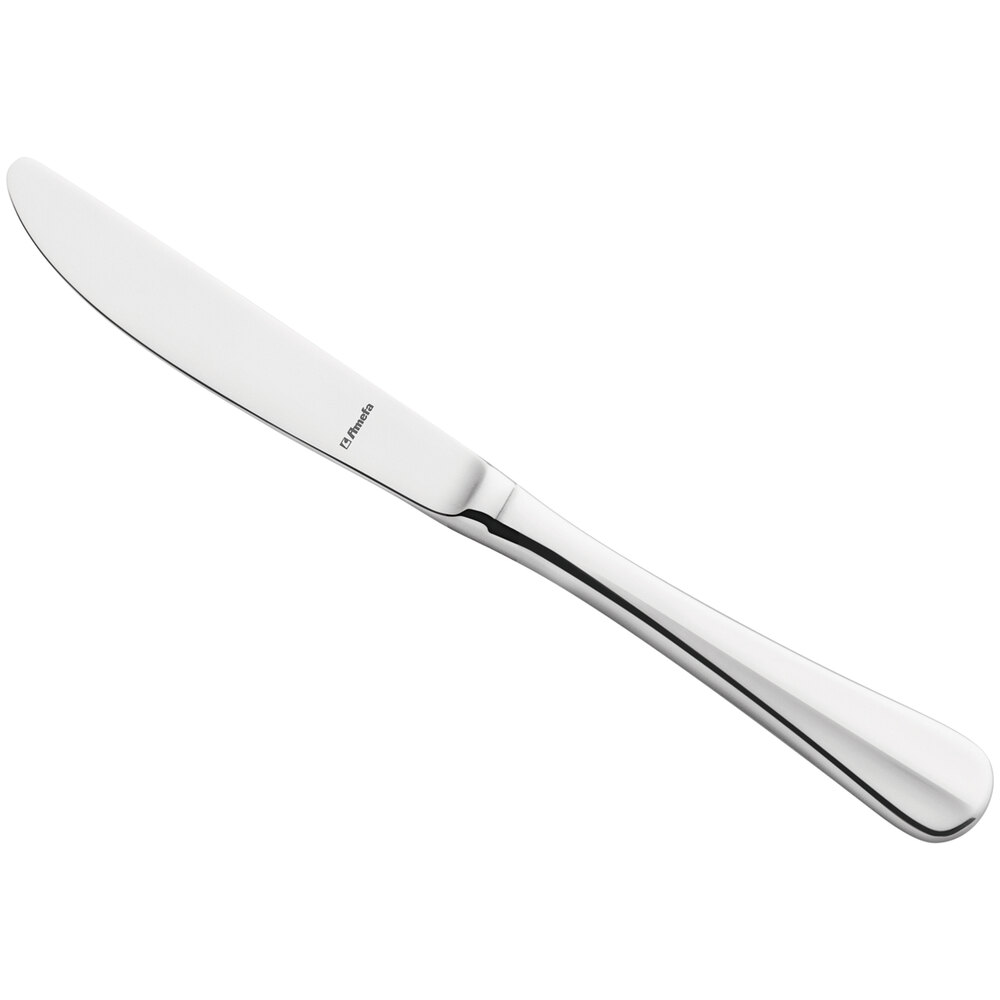 Amefa Baguette 7 3/16" 18/10 Stainless Steel Extra Heavy Weight Fruit Knife - 12/Case