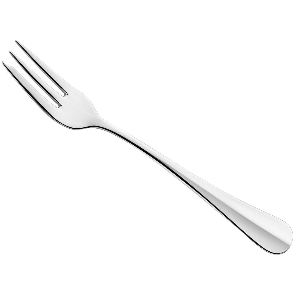 Amefa Baguette 5 7/16" 18/10 Stainless Steel Extra Heavy Weight Cake Fork - 12/Case