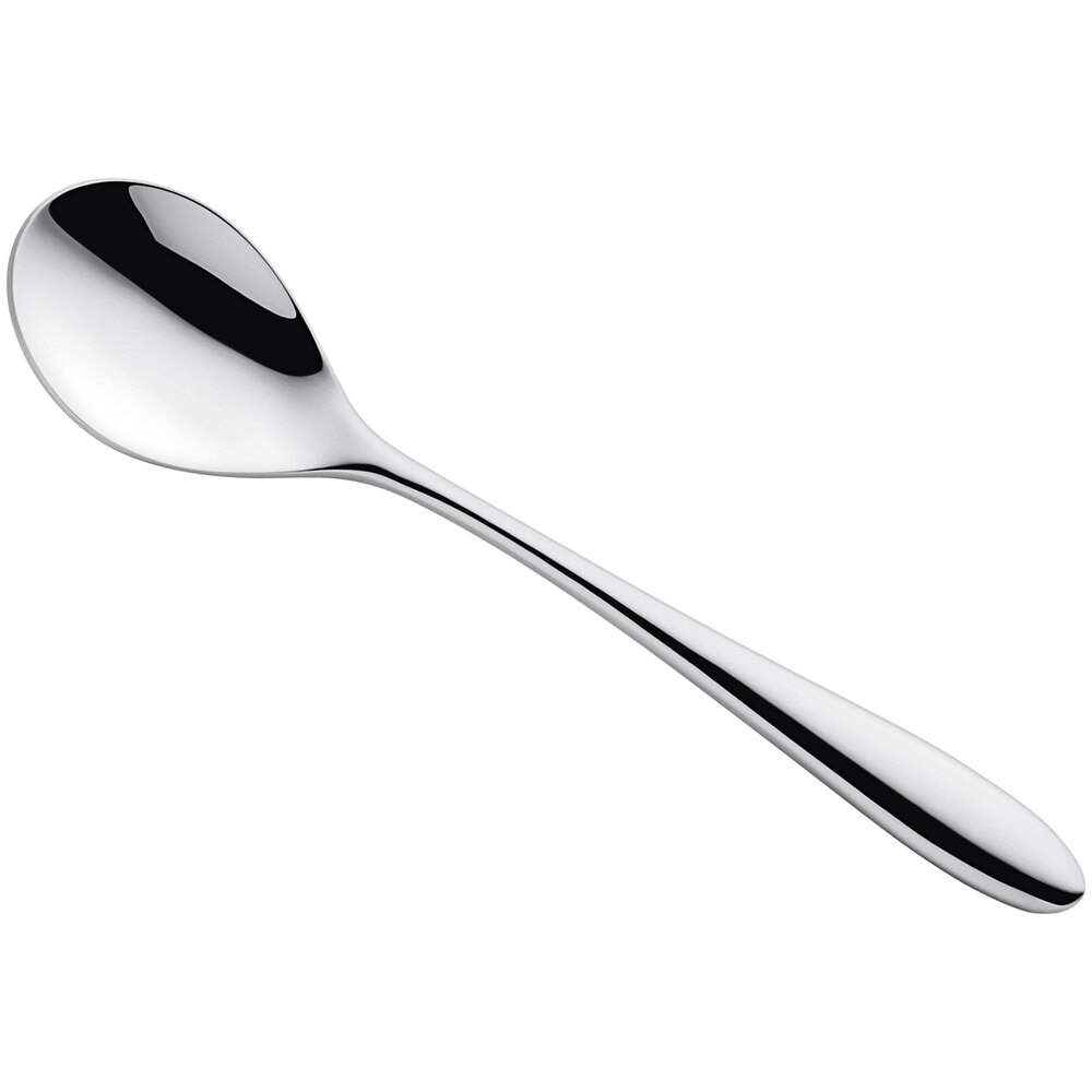 Amefa Cuba 5 1/2" 18/10 Stainless Steel Extra Heavy Weight Teaspoon - 12/Case