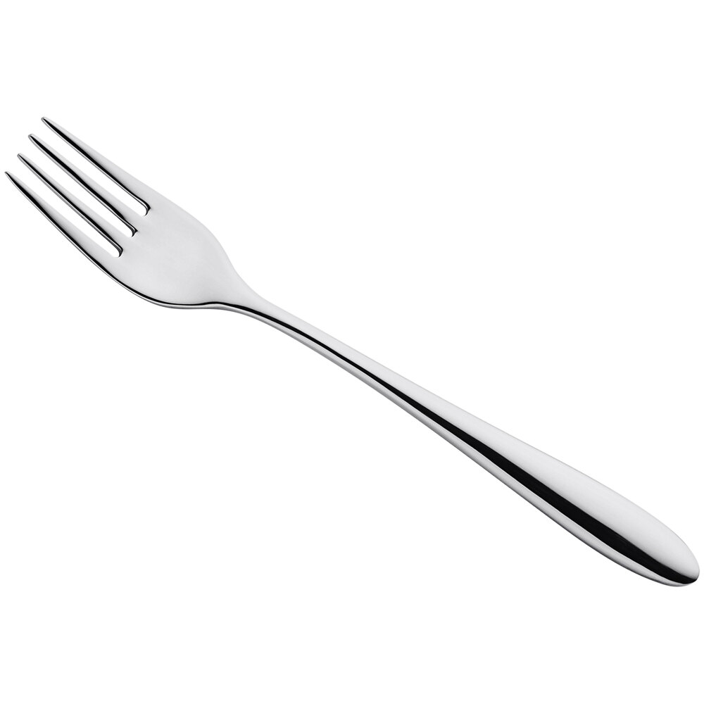 Amefa Cuba 5 7/8" 18/10 Stainless Steel Extra Heavy Weight Cake Fork - 12/Case