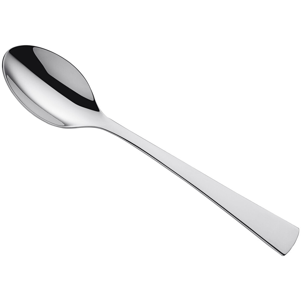 Amefa Livia 7 3/16" 18/10 Stainless Steel Extra Heavy Weight Dessert Spoon - 12/Case