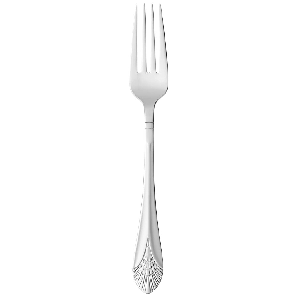 Libbey Metropolitan 7 3/4" 18/0 Stainless Steel Heavy Weight Dinner Fork - 36/Case
