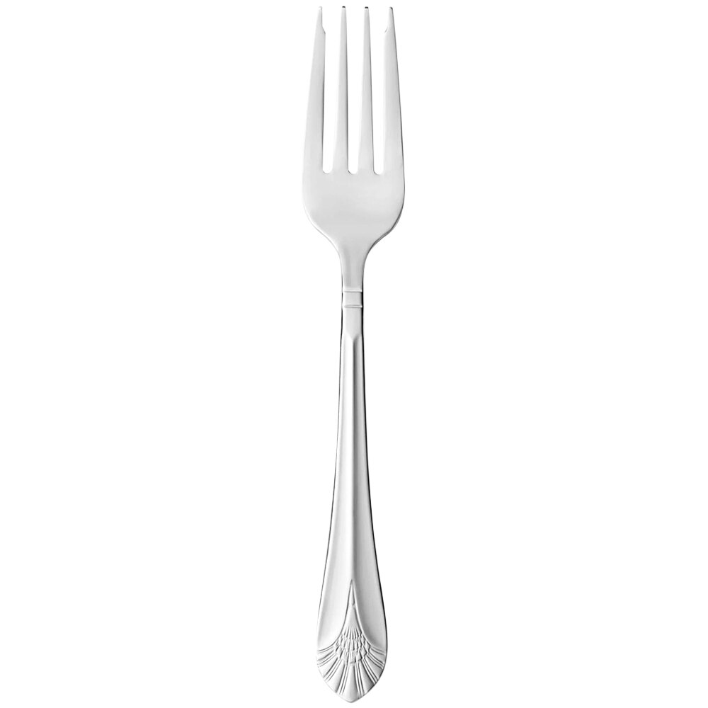 Libbey Metropolitan 6 1/2" 18/0 Stainless Steel Heavy Weight Salad Fork - 36/Case