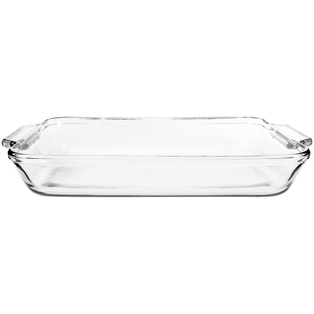 Anchor Hocking Preferred Bakeware 3 Qt. Clear Glass Baking Dish 81935L20 - 3/Case