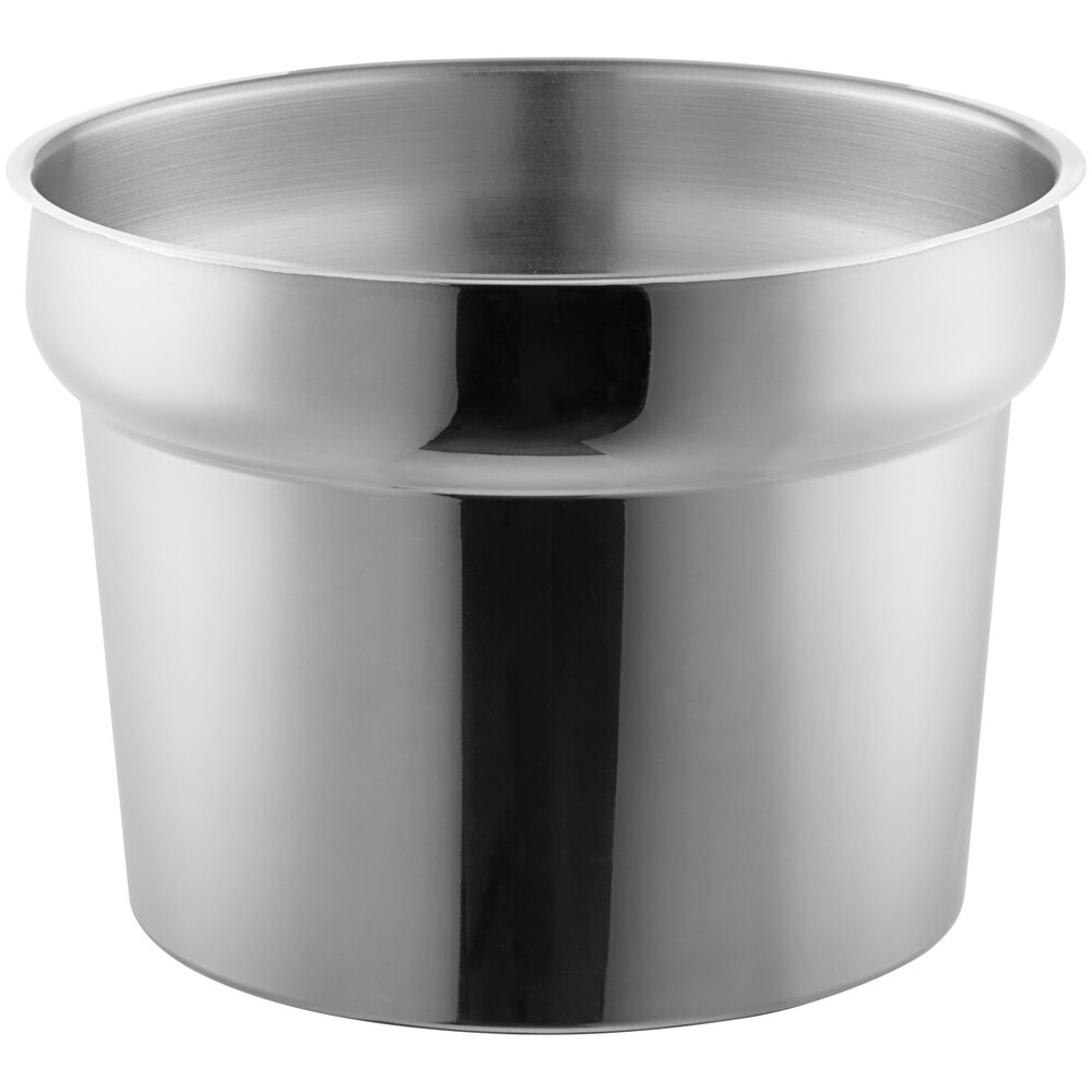 Acopa Manchester 11 Qt. Round Chafer Food Pan