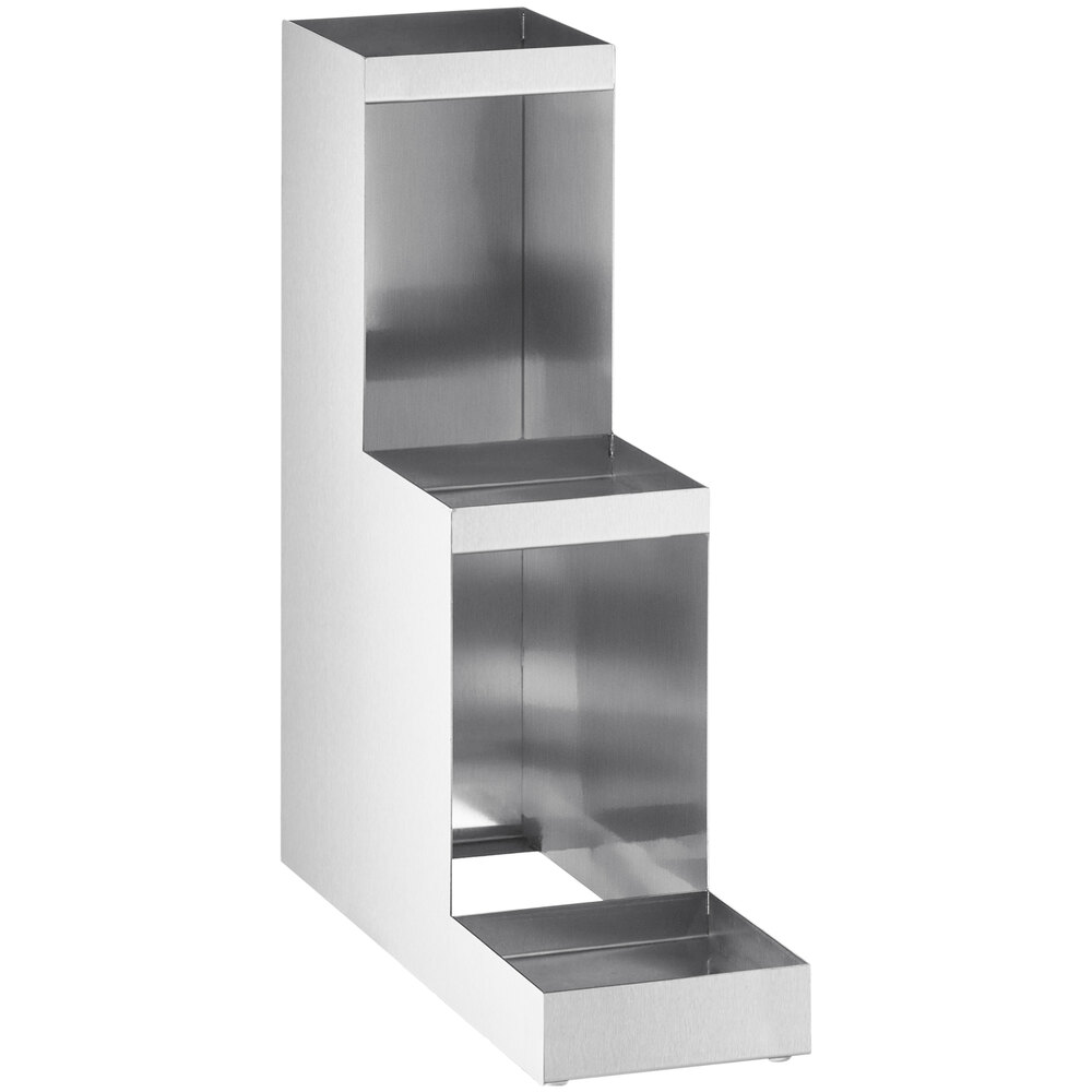 Acopa 3 Tier Stainless Steel Bottle Riser