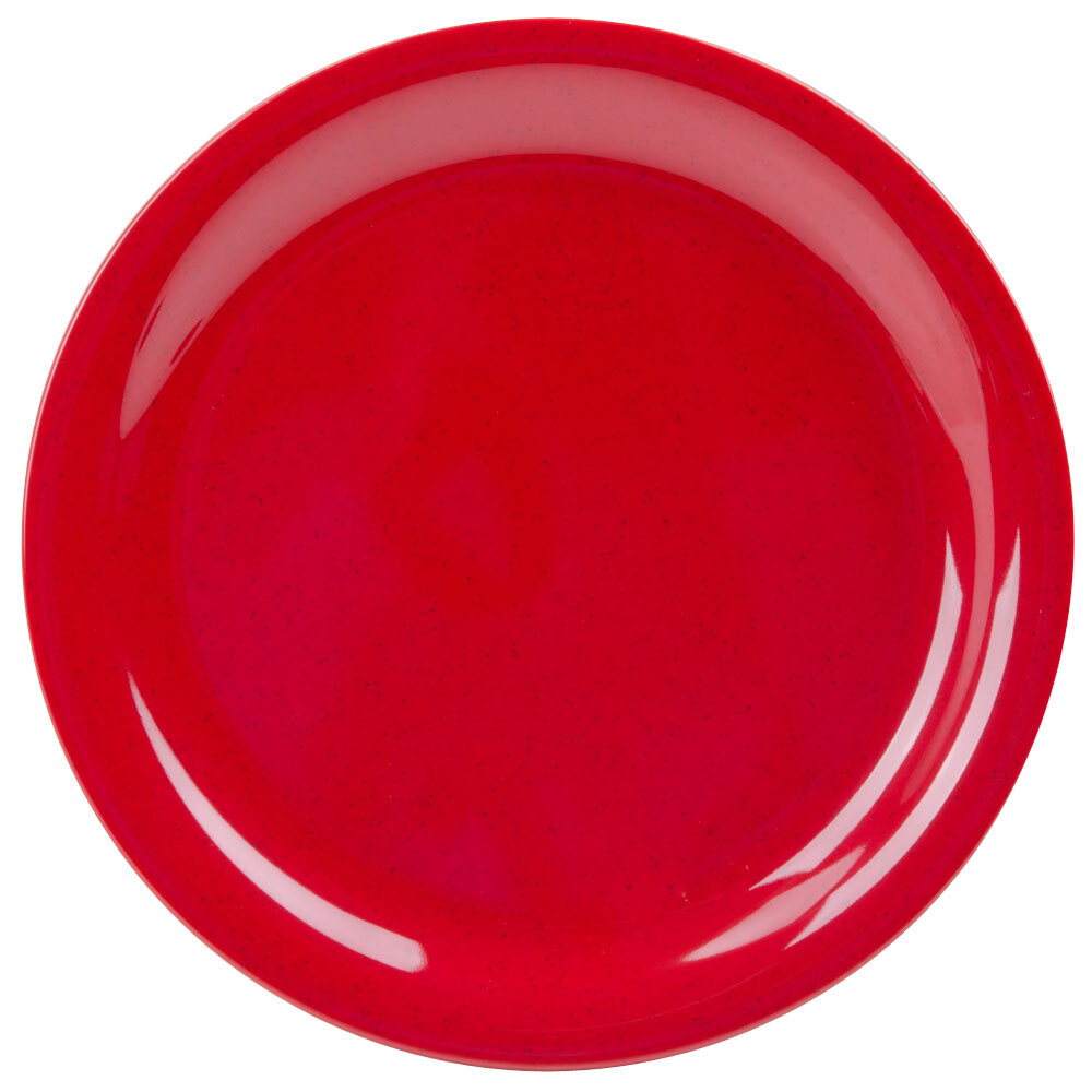GET NP-9-RSP Red Sensation 9" Narrow Rim Plate - 24/Case