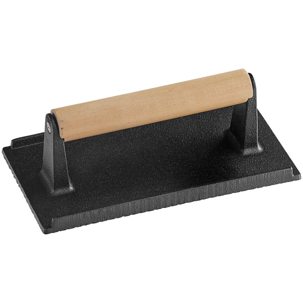 Choice 8" x 4" Cast Iron Steak Weight