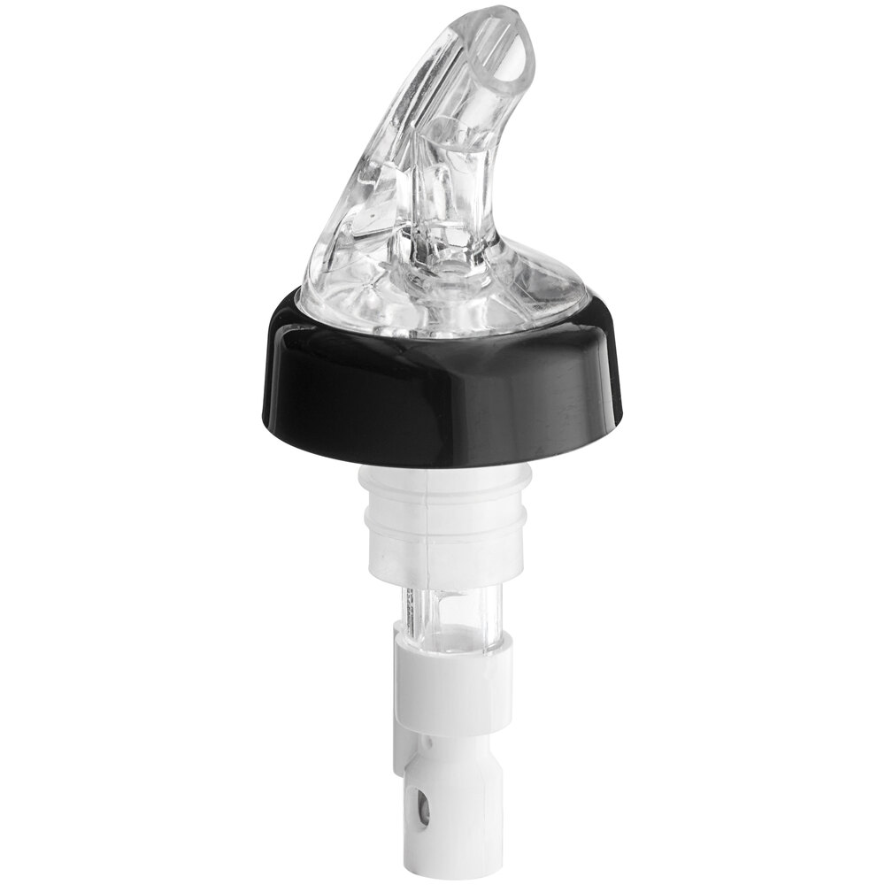 Choice 2 oz. 3-Ball Measured Liquor Pourer with Collar - 12/Pack