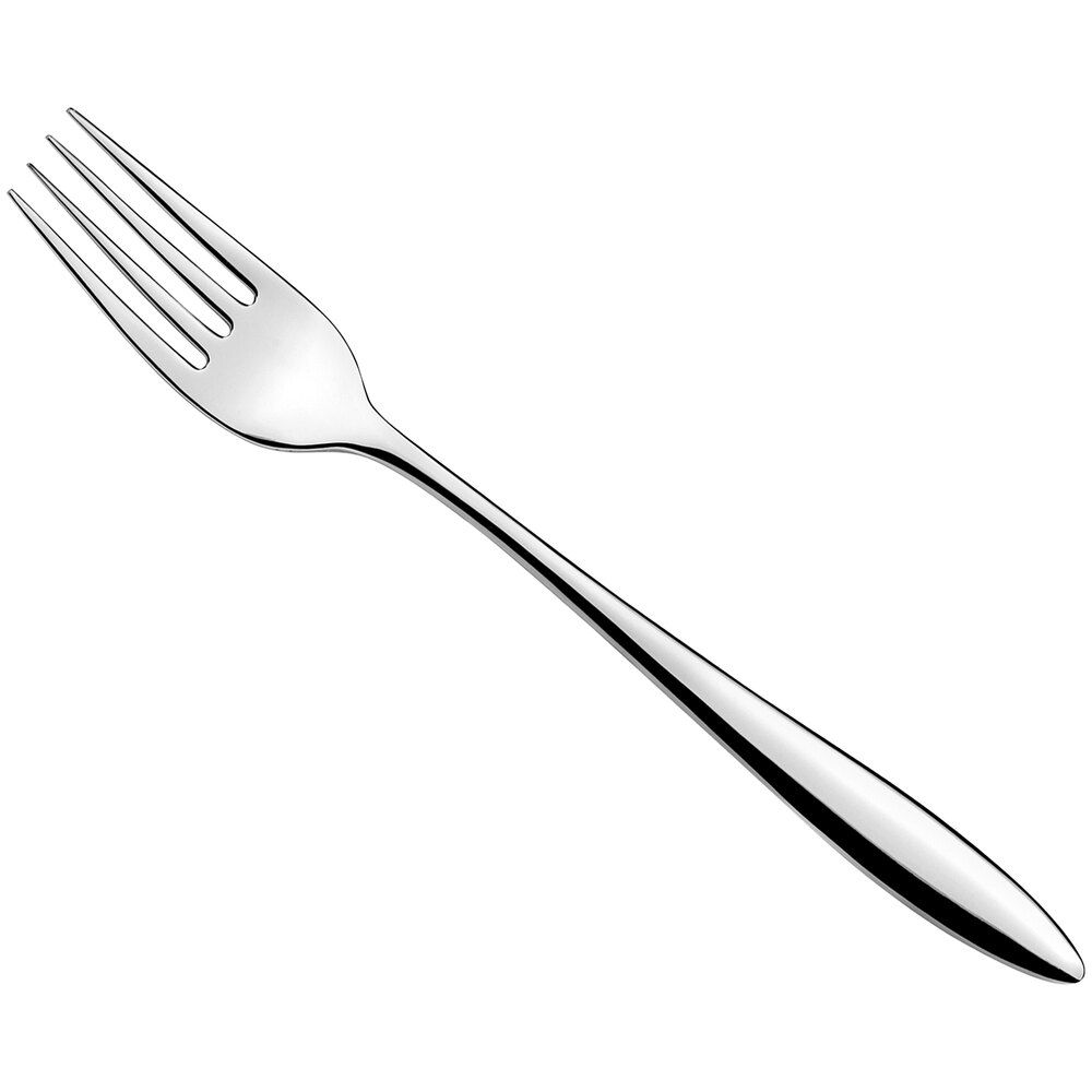 Amefa Ariane 7" 18/0 Stainless Steel Heavy Weight Dessert Fork - 12/Case