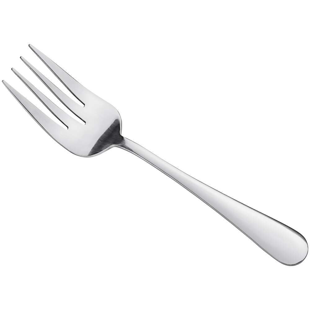 Libbey Windsor 8 1/2" 18/0 Stainless Steel Heavy Weight Small Serving Fork
